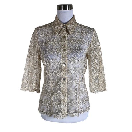 Unisex Andiata - Blouse, size 38 - Beige ()