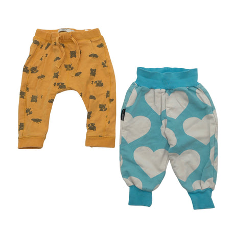 Unisex Name It - Tricot pants, size 62 - 68 - Yellow ()
