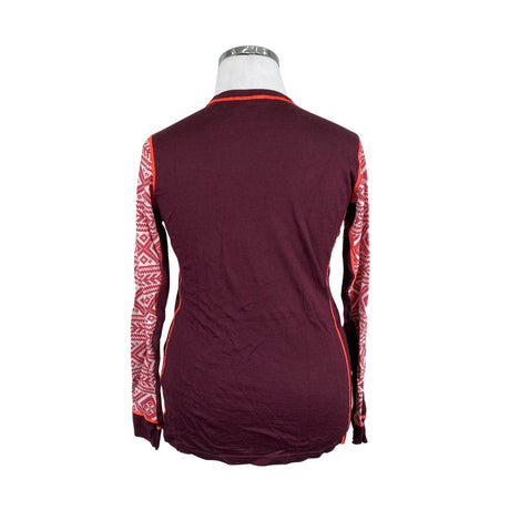 Unisex Kari Traa - Thermal shirt, size 42 - Wine red (2)