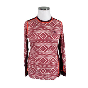 Unisex Kari Traa - Thermal shirt, size 42 - Wine red (1)