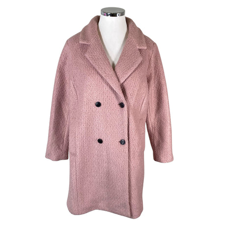 Unisex Zizzi - Wool coat, size 46 - Light pink ()