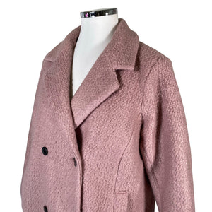 Unisex Zizzi - Wool coat, size 46 - Light pink (3)
