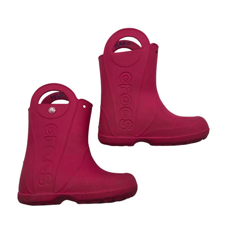 Unisex Crocs - Wellingtons, size 30 - Pink ()