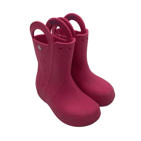 Unisex Crocs - Wellingtons, size 30 - Pink (2)