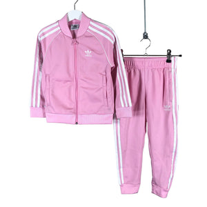 Unisex Adidas - Track jacket, size 110 - 116 - Light pink (1)