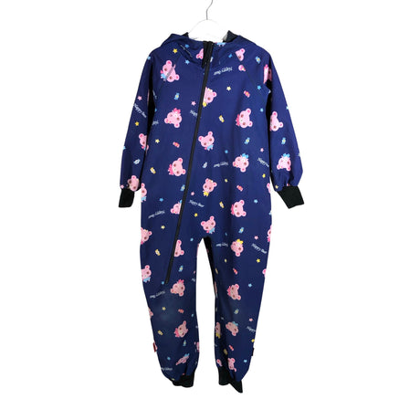 Unisex iELM - Soft shell jumpsuit, size 116 - 122 - Blue ()