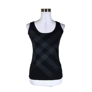 Unisex Burberry - Tricot tank top, size 40 - Black (1)