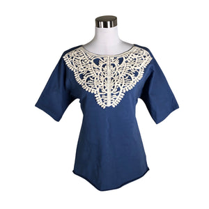Unisex Lumoan - Tricot shirt, size 38 - Light blue (1)