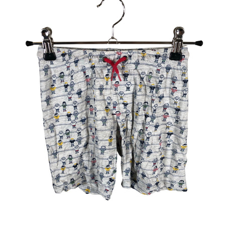 Unisex Sergent Major - Tricot shorts, size 104 - 110 - Gray ()
