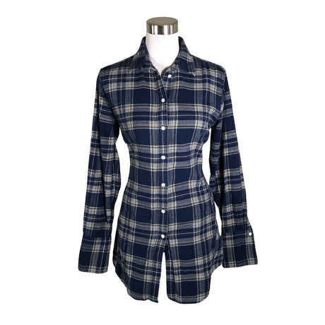 Unisex Gant - Flannel shirt, size 40 - Blue ()