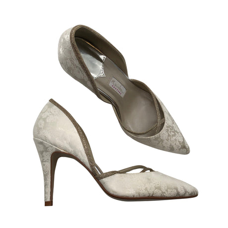Unisex Rainbow Club - Evening high heels, size 38 - Natural white ()