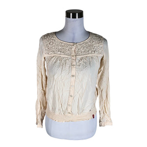 Unisex Esprit - Blouse, size 34 - Beige (1)