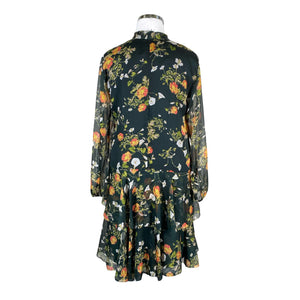 Unisex Lauren Ralph Lauren - Schiffon dress, size 42 - Green (2)