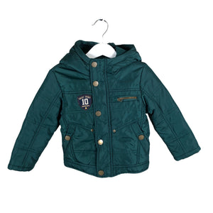 Unisex Benetton - Winter jacket, size 86 - 92 - Green (1)
