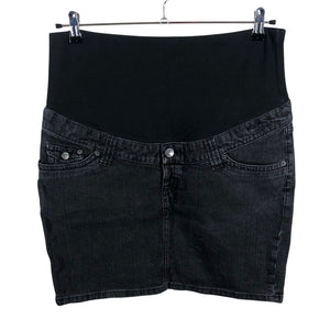 Unisex H&M Mama - Denim skirt, size 40 - Gray (1)