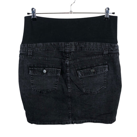 Unisex H&M Mama - Denim skirt, size 40 - Gray (2)