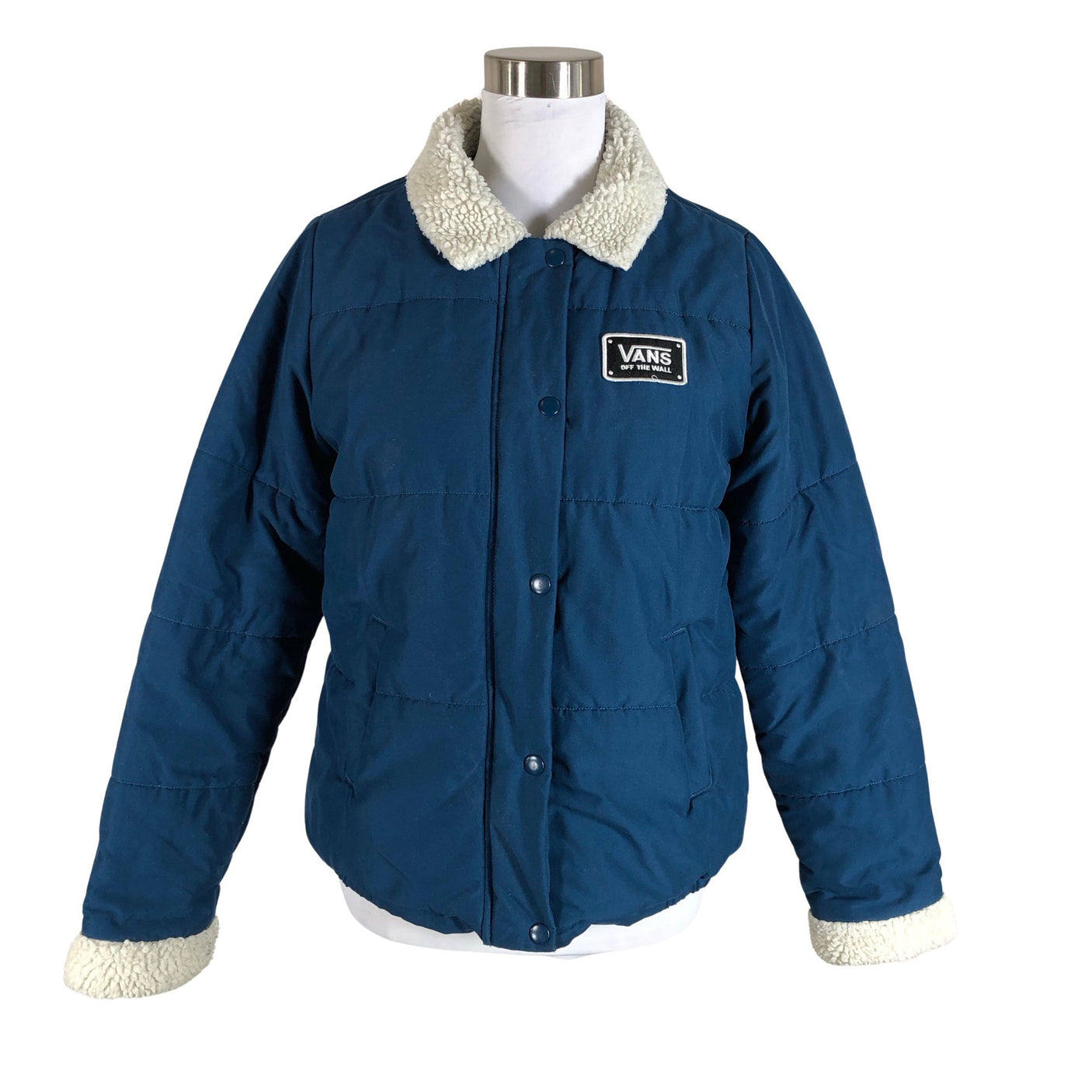 Unisex Vans - Lightly padded jacket, size 34 - Light blue (1)