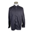 Unisex Eton - Collared shirt, size XL - Black ()