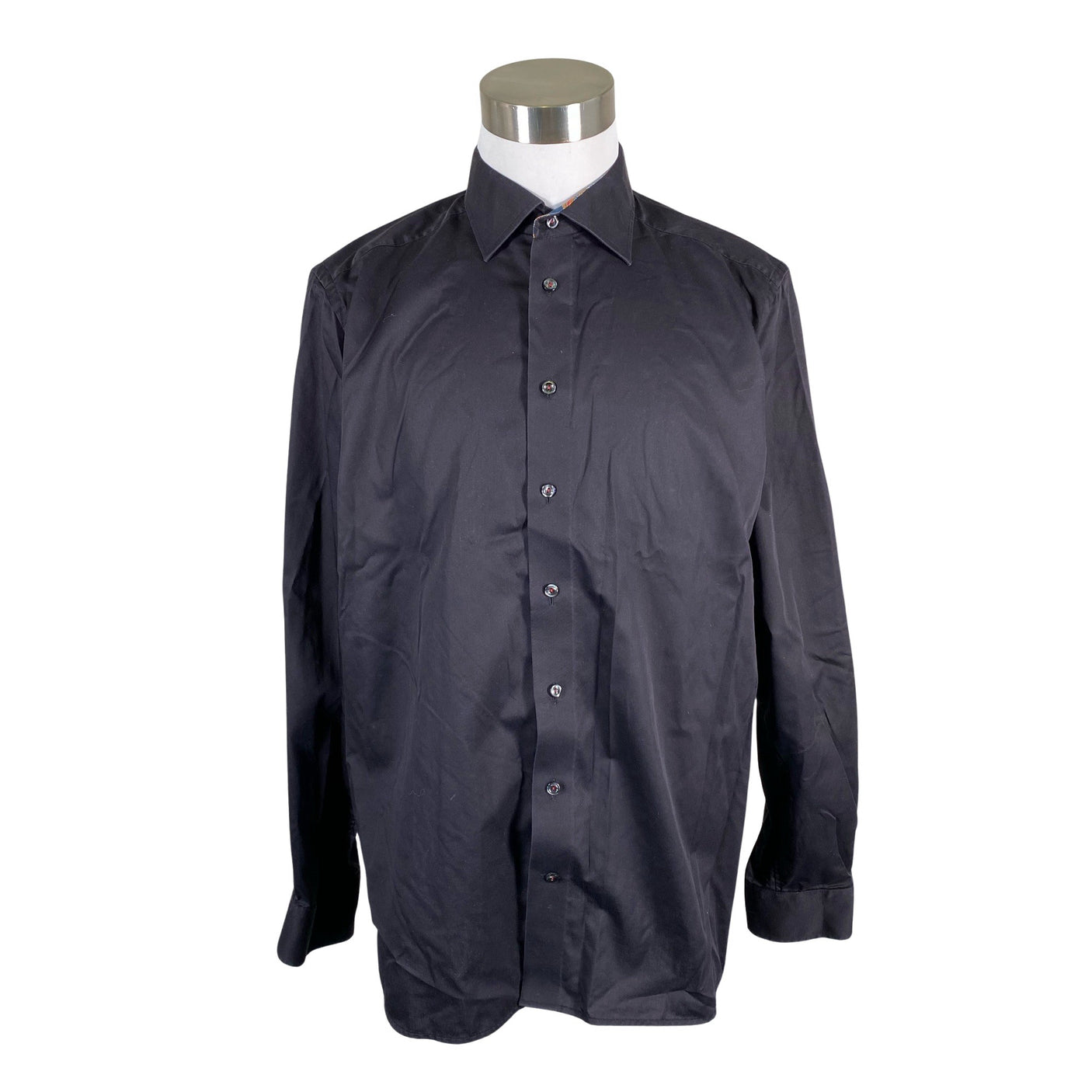Unisex Eton - Collared shirt, size XL - Black (1)