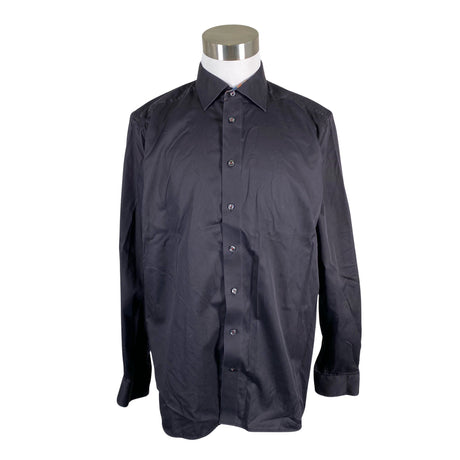 Unisex Eton - Collared shirt, size XL - Black ()
