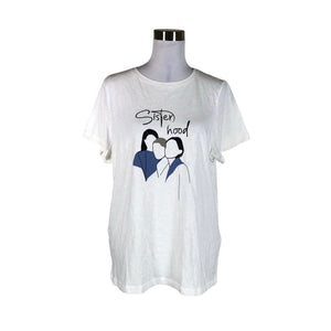 Unisex me&i - T-shirt, size 40 - Natural white (1)