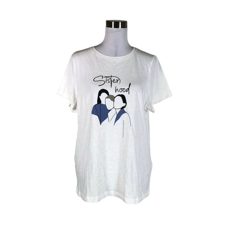 Unisex me&i - T-shirt, size 40 - Natural white ()