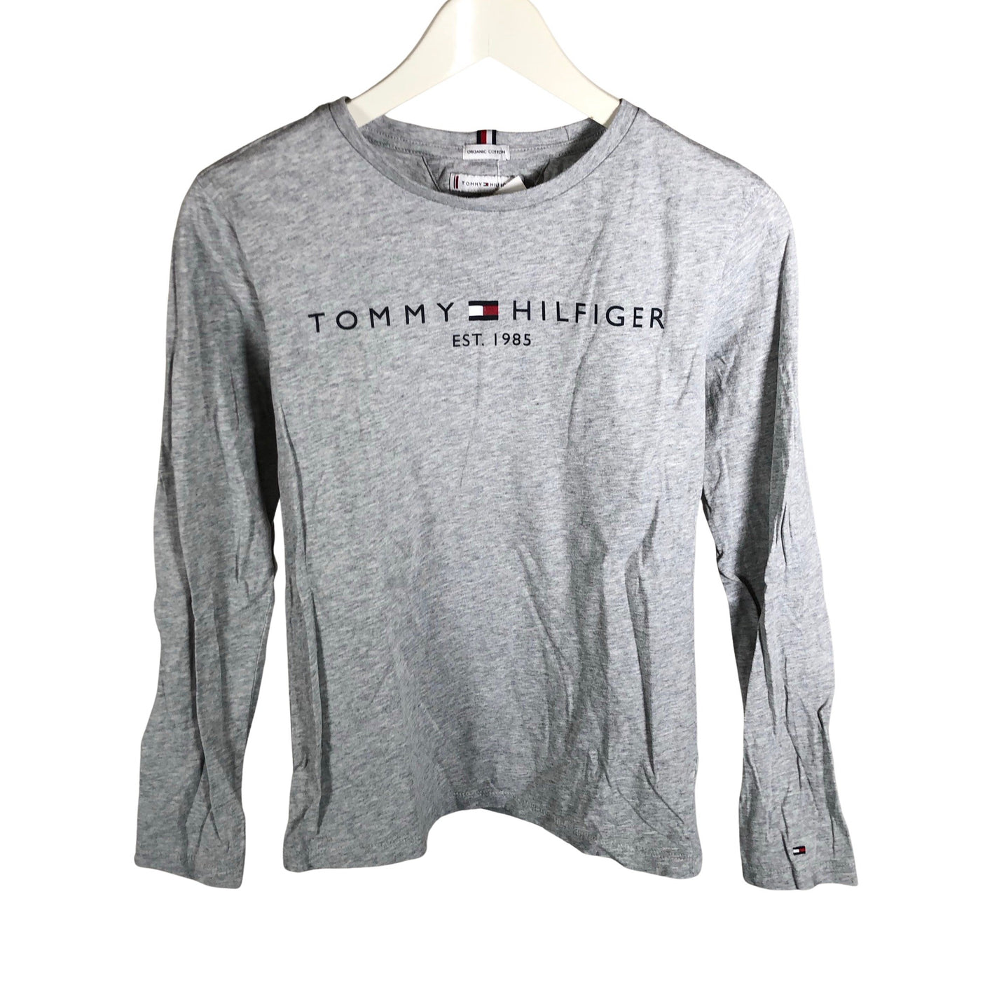 Unisex Tommy Hilfiger - Tricot shirt, size 158 - 164 - Gray (1)