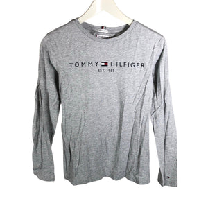 Unisex Tommy Hilfiger - Tricot shirt, size 158 - 164 - Gray (1)