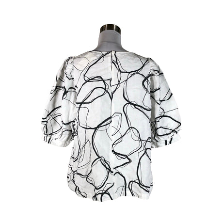 Unisex Cuosi - Short-sleeved blouse, size 40 - White (2)