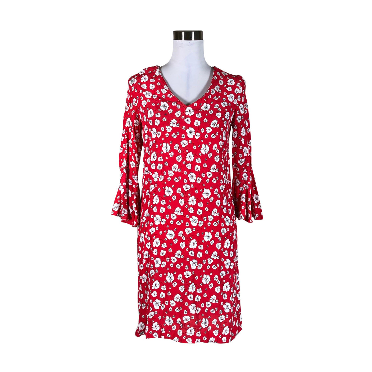 Unisex Sinéquanone - Schiffon dress, size 34 - Red (1)