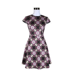 Unisex Ted Baker - Tricot dress, size 36 - Wine red (1)