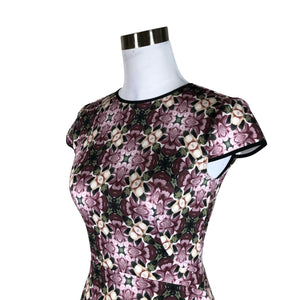 Unisex Ted Baker - Tricot dress, size 36 - Wine red (3)