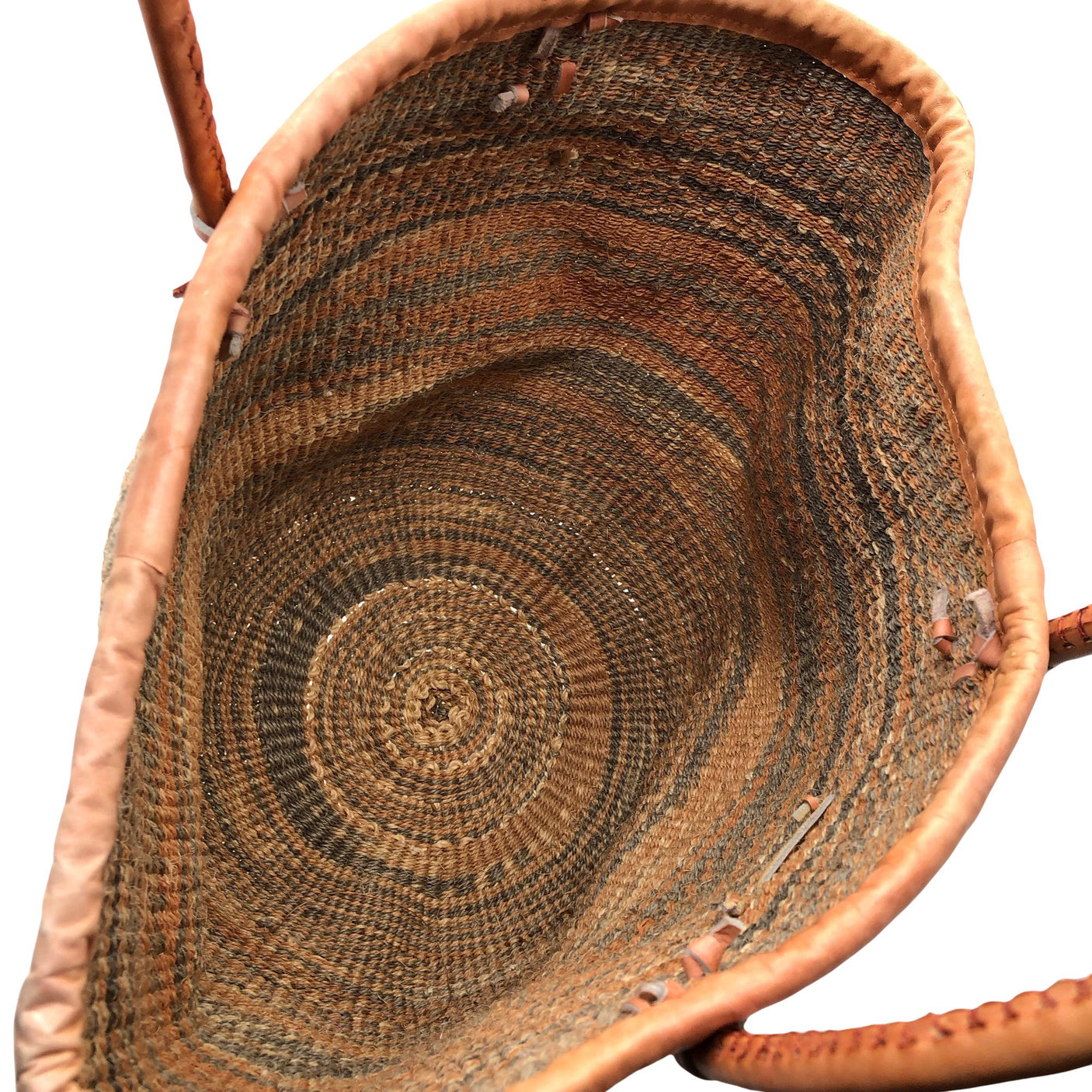 Unisex Handmade - Handbag, size Maxi - Brown (2)