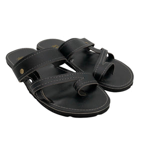 Unisex Handmade - Sandals, size 43 - Black (2)
