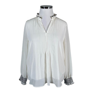 Unisex s.Oliver - Blouse, size 42 - White (1)