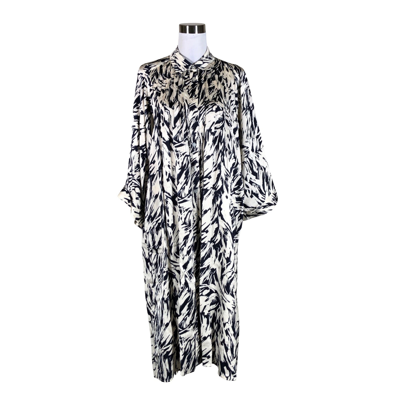Unisex Part two - Schiffon dress, size 40 - Blue (1)