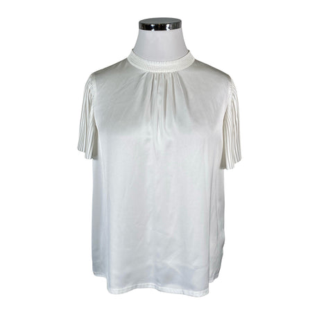 Unisex Marks&Spencer - Short-sleeved blouse, size 46 - White ()