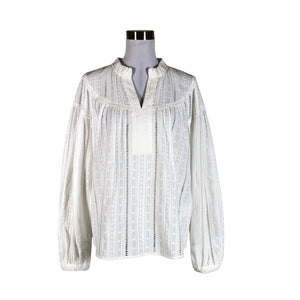 Unisex Rue de Femme - Blouse, size 40 - White (1)