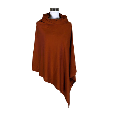 Unisex Vivo - Poncho, size 40 - Orange ()