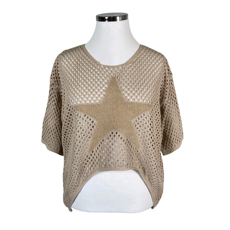 Unisex Handmade - Sweater, size 42 - Beige ()