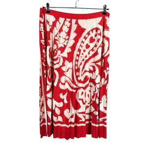 Unisex Ouì - Pleated skirt, size 42 - Red (1)