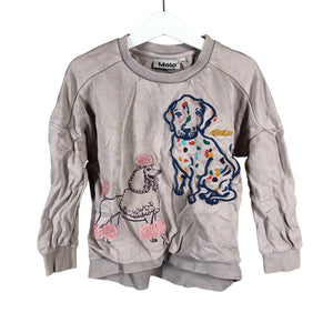Unisex Molo Kids - Sweatshirt, size 98 - 104 - Light pink (1)