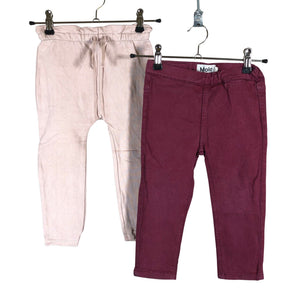 Unisex Molo Kids - Jeggings, size 86 - 92 - Wine red (1)