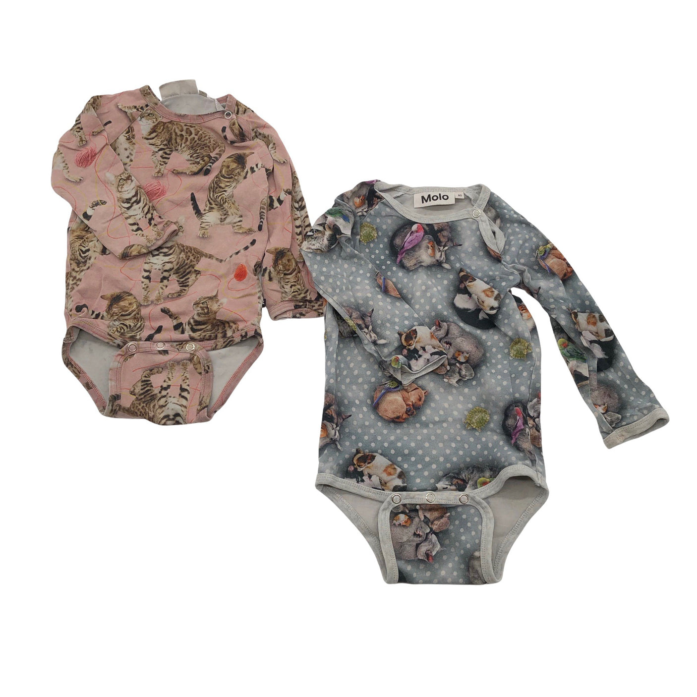 Unisex Molo Kids - Body, size 74 - 80 - Light pink (1)