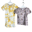 Unisex Polarn O. Pyret - Short overalls, size 104 - 110 - Yellow ()