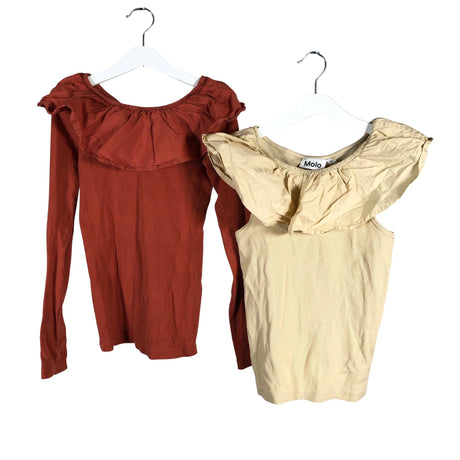 Unisex Molo Kids - Tricot shirt, size 146 - 152 - Orange ()