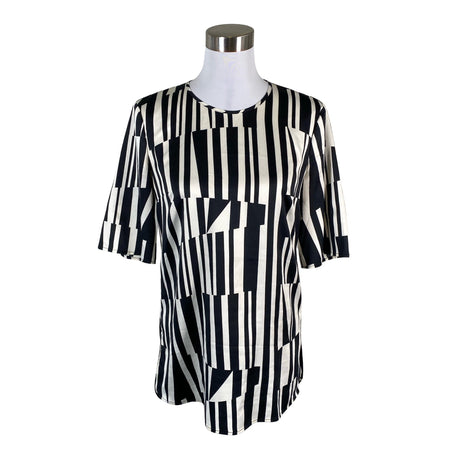 Unisex Adolfo Dominguez - Schiffon tunic, size 38 - Black ()