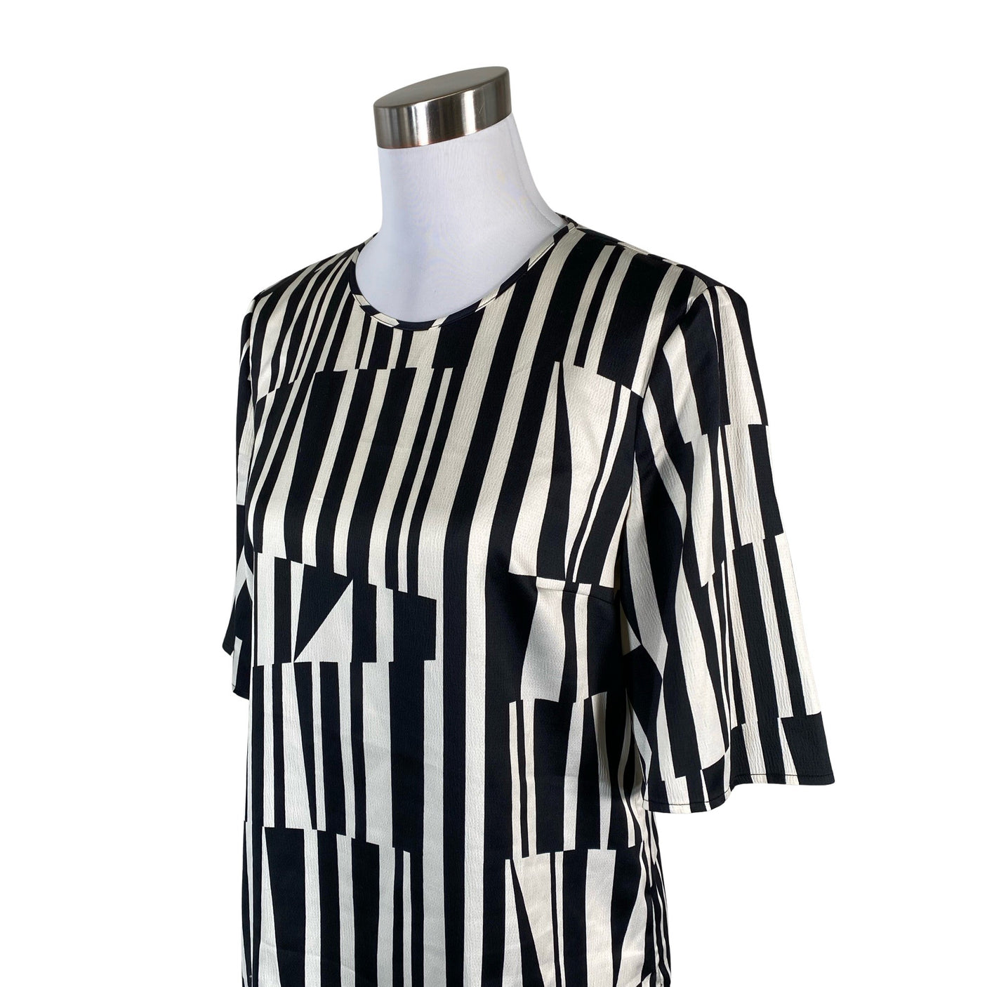 Unisex Adolfo Dominguez - Schiffon tunic, size 38 - Black (3)