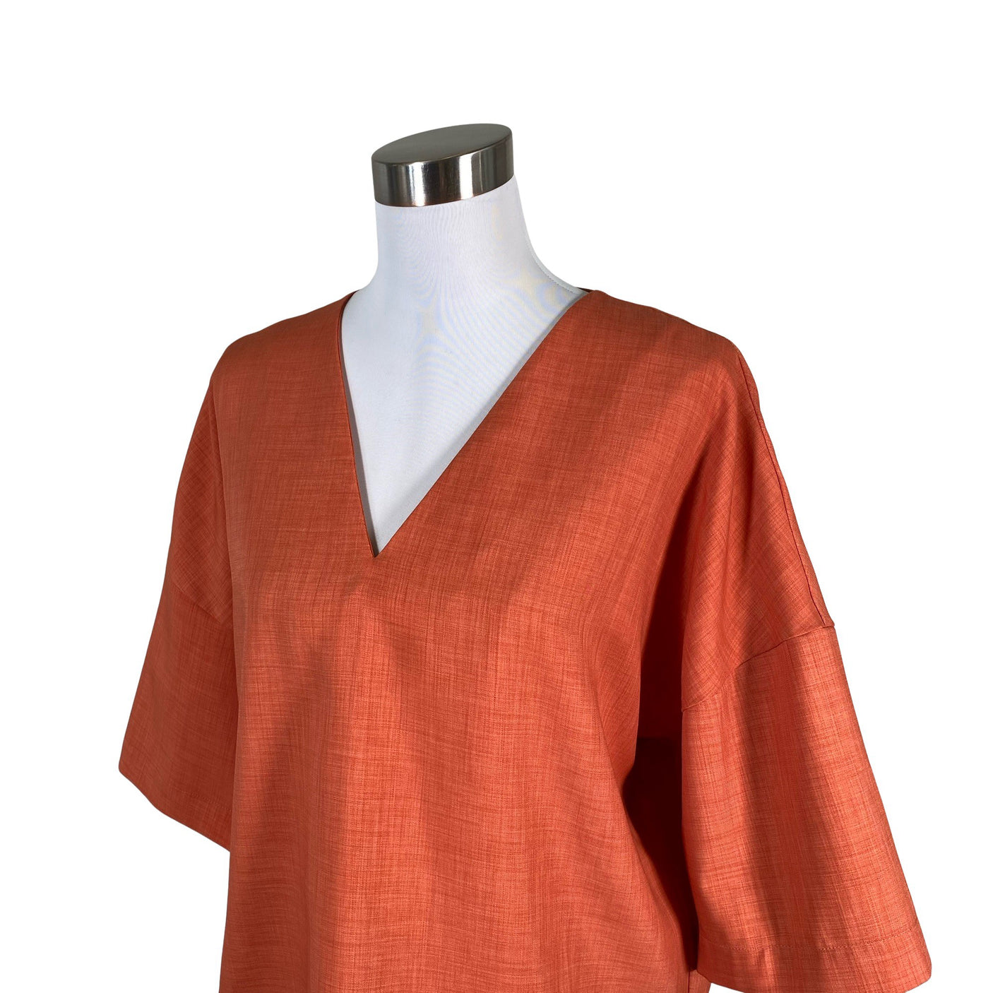 Unisex Adolfo Dominguez - Blouse, size 38 - Orange (3)