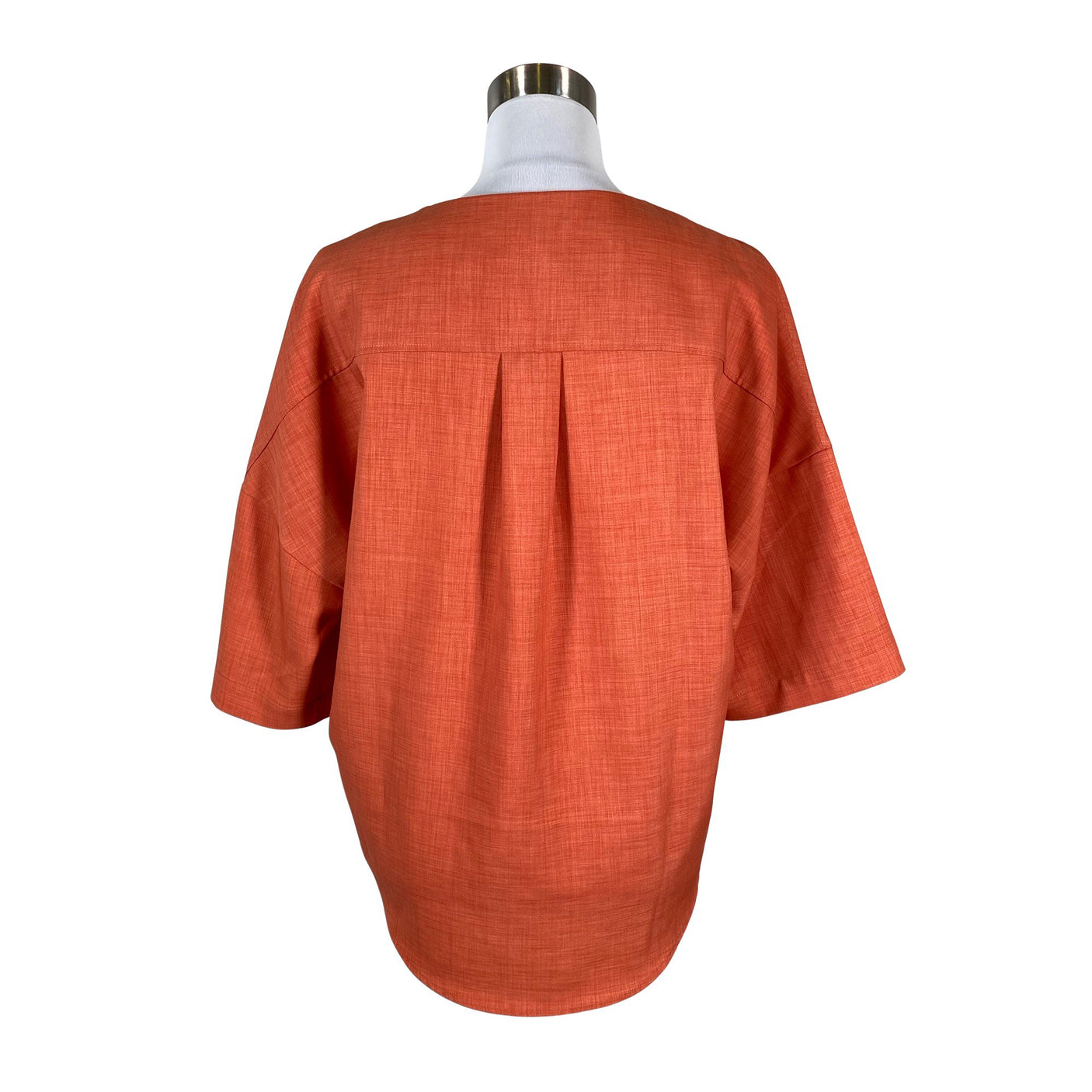 Unisex Adolfo Dominguez - Blouse, size 38 - Orange (2)